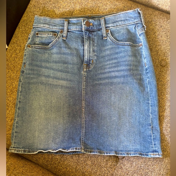J Crew Denim Mini Skirt Size 2 XS Worn Once - Picture 1 of 5